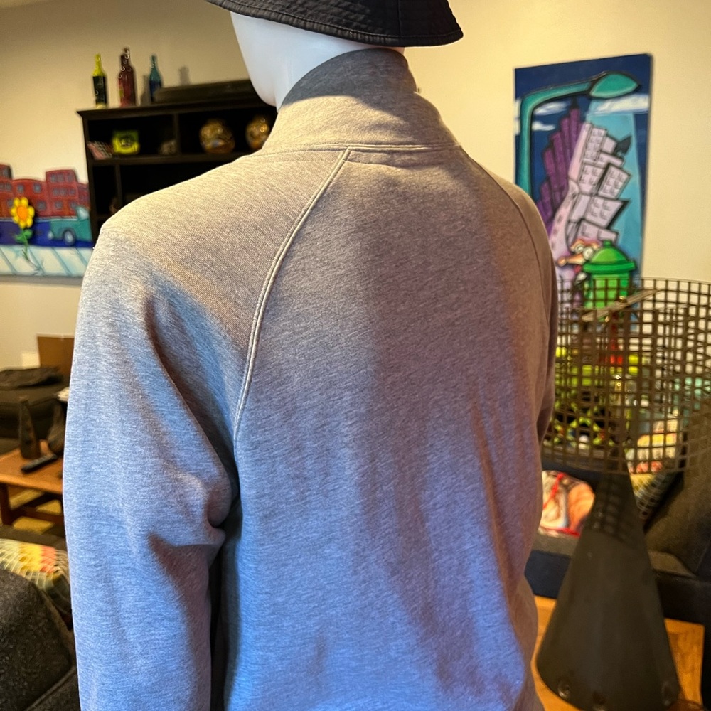 Murano Mens Button Up Fleece Sweater #481 - Picture 4 of 6